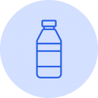 Entrega de agua embotellada